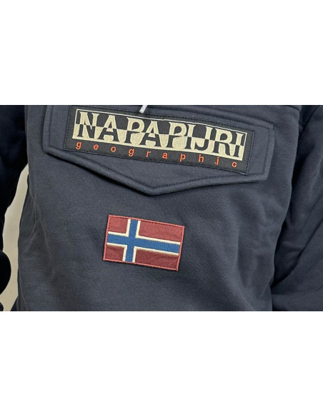 Napapijri Felpa Con Cappuccio