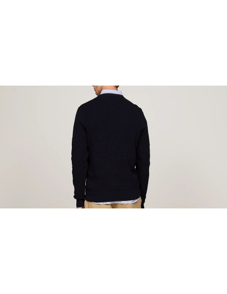 Tommy Hilfiger Pullover In Maglia A Nido D'ape