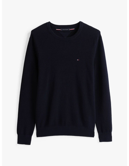 Tommy Hilfiger Pullover In Maglia A Nido D'ape