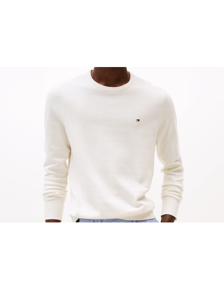 Tommy Hilfiger Pullover Con Bandierina Ricamata