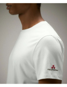 Peuterey T-Shirt In Cotone Stretch E Logo Stampato 2