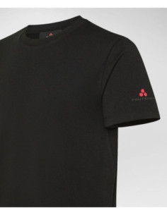 Peuterey T-Shirt In Cotone Stretch E Logo Stampato 2