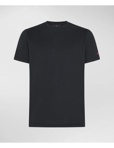 Peuterey T-Shirt In Piquet Stretch Di Cotone E Seta