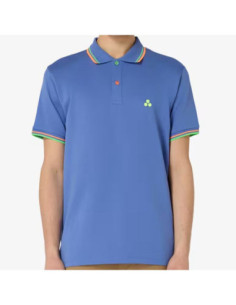 Peuterey Polo In Piqué Di Cotone Stretch