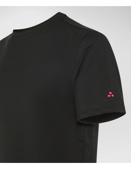 Peuterey T-Shirt In Piquet Stretch Di Cotone E Seta