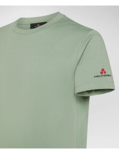 Peuterey T-Shirt In Cotone Stretch E Logo Stampato 2