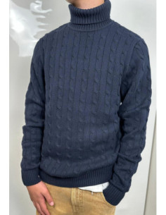Selected Pullover A Collo Alto