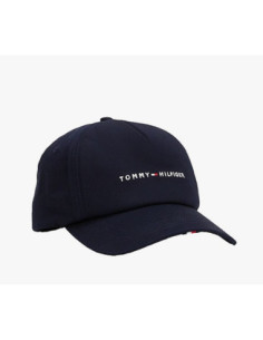 Tommy Hilfiger Cappello Da Baseball Con Bandierina Ricamata