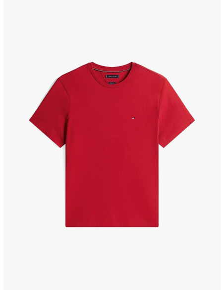 Tommy Hilfiger T-shirt In Puro Cotone A Righe