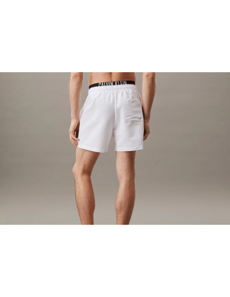 Calvin Klein Costume Da Bagno Corti Con Fascia In Vita Doppia