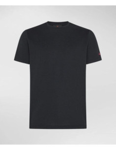 Peuterey T-Shirt In Piquet Stretch Di Cotone E Seta