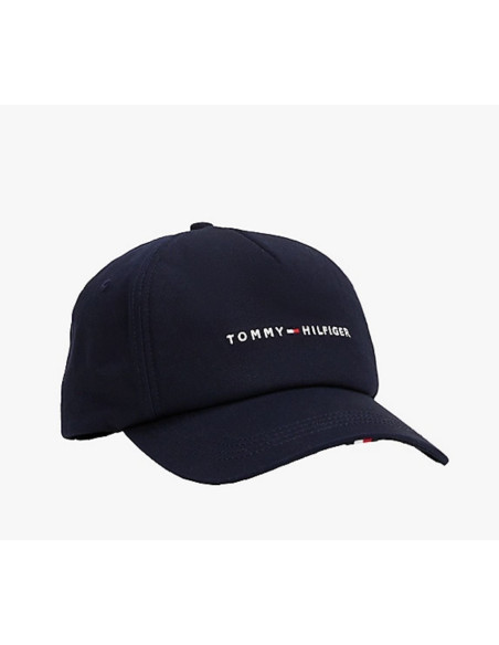 Tommy Hilfiger Cappello Da Baseball Con Bandierina Ricamata