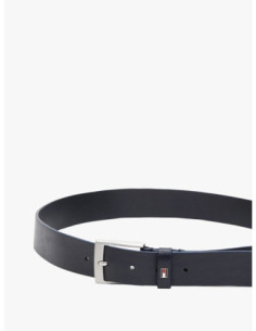 Tommy Hilfiger Cintura In Pelle Con Bandierina Smaltata 2
