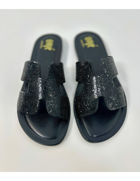 Ovyè Ciabatta Oran Con Strass