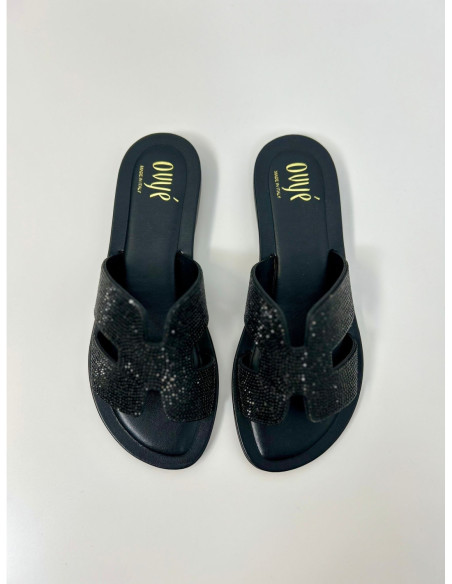 Ovyè Ciabatta Oran Con Strass