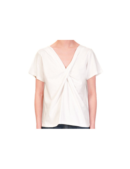 Tensione In T-shirt Con Scollo a V
