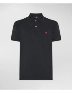 Peuterey Polo In Piqué Di Nylon Stretch