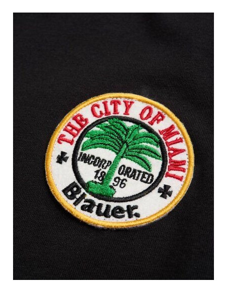 Blauer T-Shirt Miami Addington