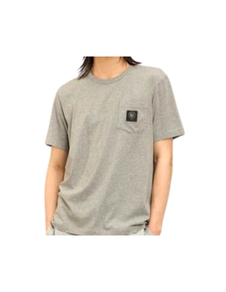 Blauer T-Shirt Melange Crowell