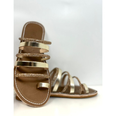Le Salentine Sandalo Con Strass Le Salentine Sandalo Con Strass