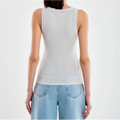 Vicolo Canotta Basic Scollo a V Lurex Vicolo Canotta Basic Scollo a V Lurex