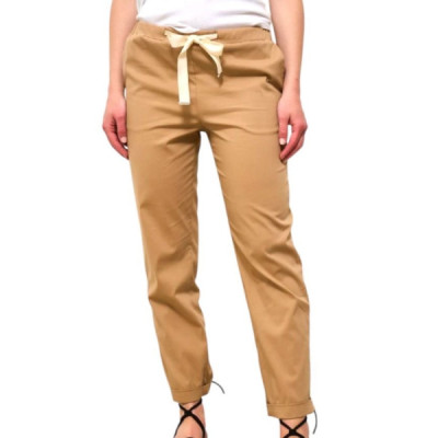 Vicolo Pantalone Popeline Elastico In Vita Vicolo Pantalone Popeline Elastico In Vita
