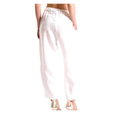 Vicolo Pantalone Carrot 100% Lino Vicolo Pantalone Carrot 100% Lino