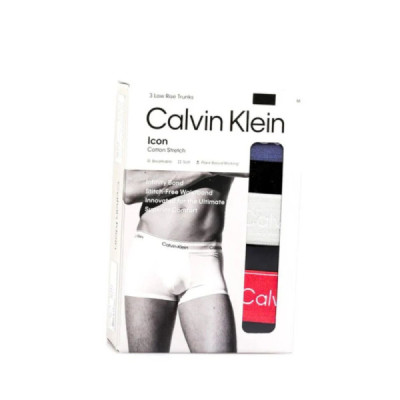 Calvin Klein Boxer A Vita Bassa In Confezione Da 3 - Icon Cotton Stretch Calvin Klein Boxer A Vita Bassa In Confezione Da 3 - Icon Cotton Stretch