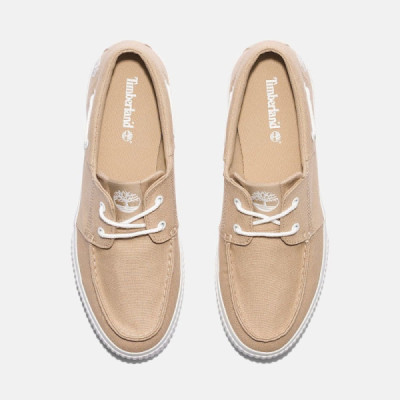 Timberland Sneakers Light Beige Canvas Timberland Sneakers Light Beige Canvas