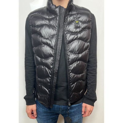 Blauer Gilet Nero Blauer Gilet Nero