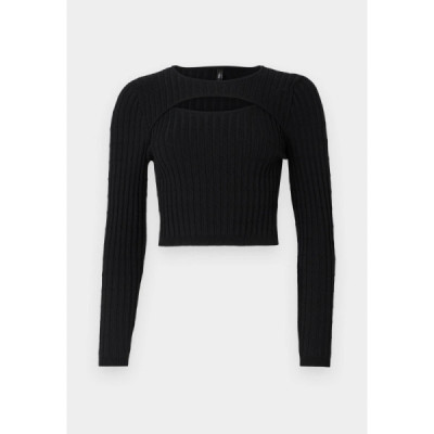Only Maglia A Coste Crop Only Maglia A Coste Crop
