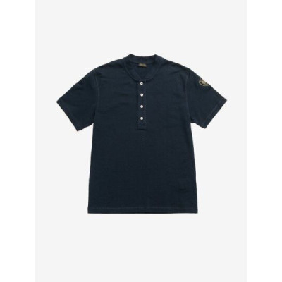 Blauer T-Shirt Serafino Harbor Blauer T-Shirt Serafino Harbor