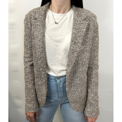 Tensione In Blazer Lurex Nero Tensione In Blazer Lurex Nero