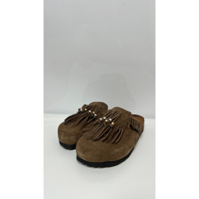Ovyè Scarpe In Camoscio Taupe Ovyè Scarpe In Camoscio Taupe