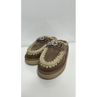 Mou Bounce Clog Metal Logo Mou Bounce Clog Metal Logo