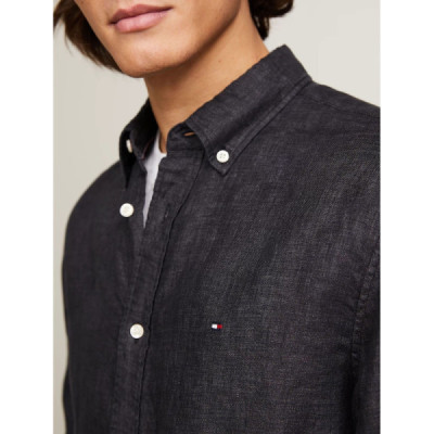 Tommy Hilfiger Camicia Regular Fit In Puro Lino