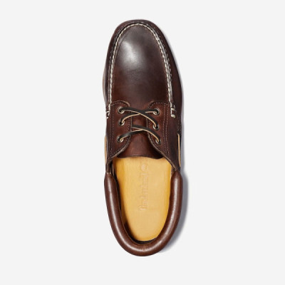 Timberland Scarpa Da Barca Da Uomo Classica Authentic In Marrone Timberland Scarpa Da Barca Da Uomo Classica Authentic In Marrone