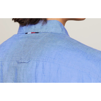 Tommy Hilfiger Camicia Regular Fit In Puro Lino