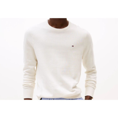 Tommy Hilfiger Pullover Con Bandierina Ricamata Tommy Hilfiger Pullover Con Bandierina Ricamata
