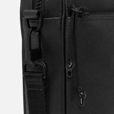 Timberland Borsa A Tracolla In Pelle Tuckerman In Colore Nero