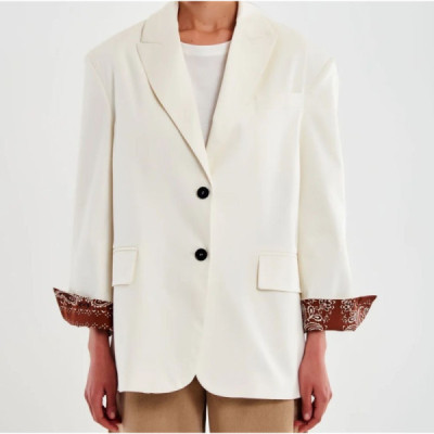 Vicolo Blazer Dettaglio Fantasia Bandana Vicolo Blazer Dettaglio Fantasia Bandana