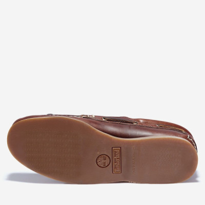 Timberland Scarpa Da Barca Da Uomo Classica Authentic In Marrone