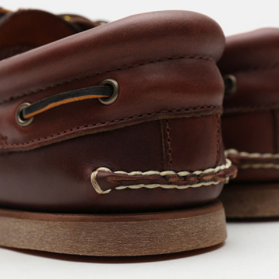 Timberland Scarpa Da Barca Da Uomo Classica Authentic In Marrone Timberland Scarpa Da Barca Da Uomo Classica Authentic In Marrone