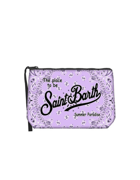 Saint Barth Pochette Aline Bandanna Round