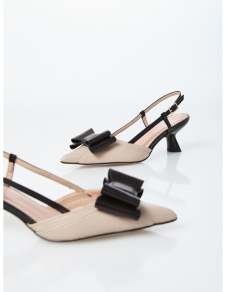 Ovyè Slingback In Pelle Samara