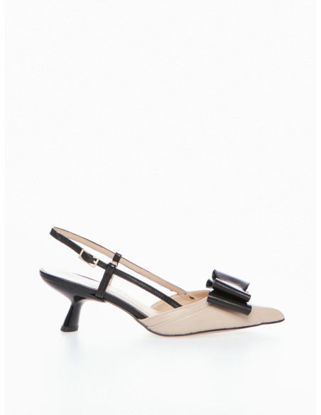 Ovyè Slingback In Pelle Samara