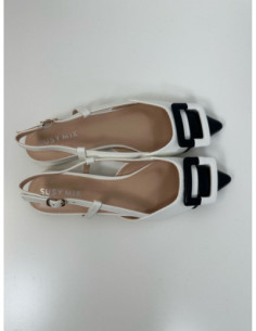 Susy Mix Slingback Bassa In Ecopelle 2