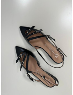 Divine Follie Ballerine In Pelle
