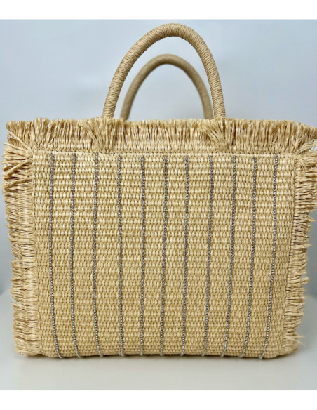 Mc2 Saint Barth Colette Straw NStrass Stripes