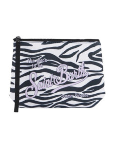Saint Barth Pochette Aline Zebra